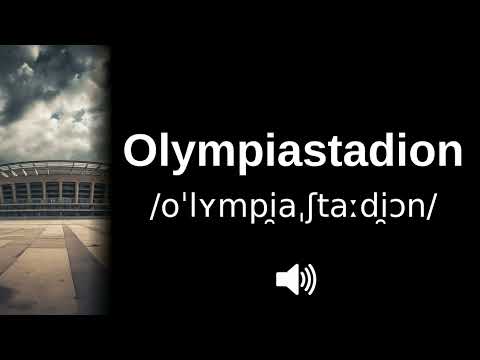 🇩🇪 How to pronounce Olympiastadion (CORRECTLY!)
