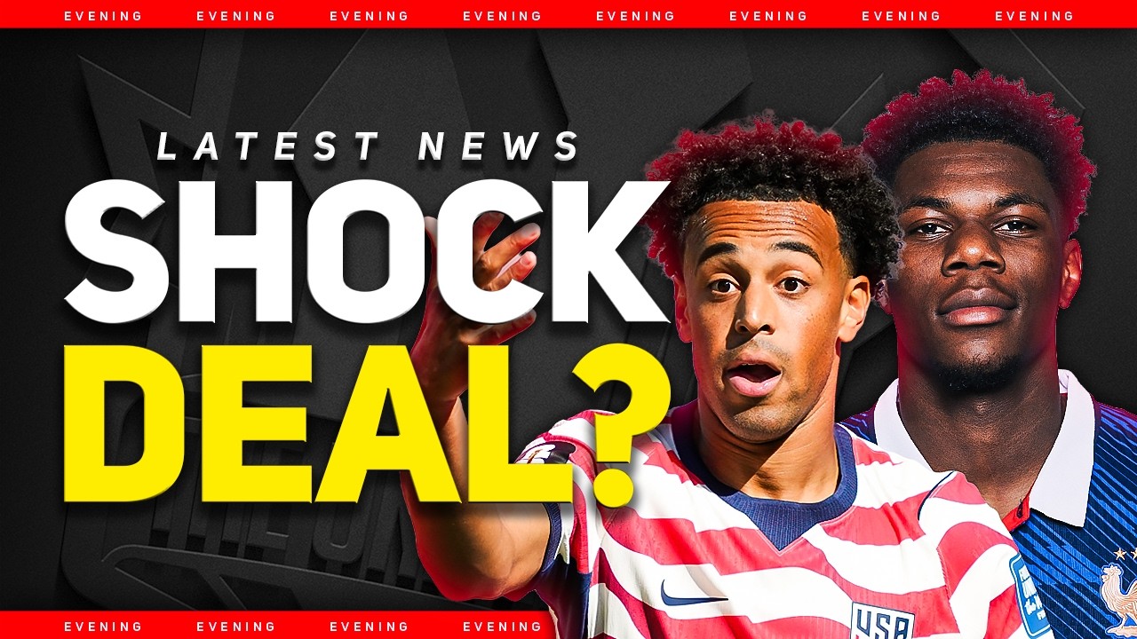 United Want ADAMS?! Tchouameni FAKE NEWS! Man United Transfer News