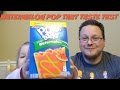 Watermelon Pop Tart Taste Test