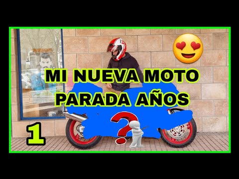 1❤️COMPRO MOTO MÍTICA DEPORTIVA AÑOS 80 PARADA AÑOS con BUENA PINTA PERO…. TERRIBLE..😡REVENTADA