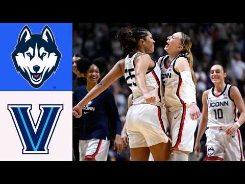 UConn Huskies vs Villanova Wildcats | FULL GAME | Feb 18,2026 | Women's College Basketball Today