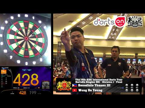 The 14th ADA International Darts Tour - Darts On Singles 501 - Division 1 - Final