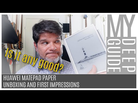 Huawei MatePad Paper Tablet: Unboxing And First Impressions, Can It Compete?