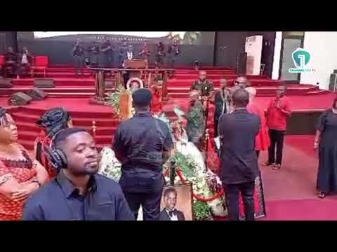 Emotional Final Goodbye as Ivan Apprey Baidoo’s Casket Is Closed