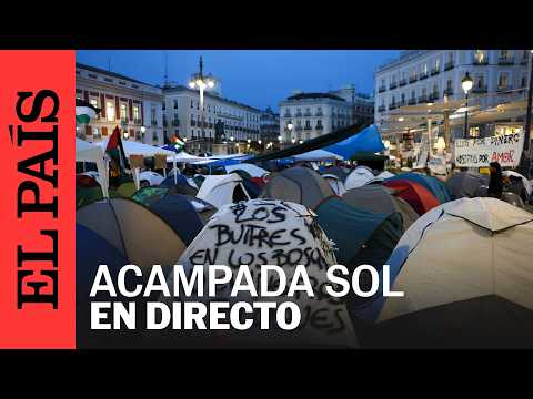 DIRECTO | Acampada por la vivienda en la Puerta del Sol de Madrid | EL PAÍS