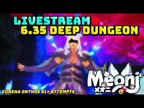 FFXIV: 6.35 Eureka Orthos Deep Dungeon - More Live Attempts - Getting Close!