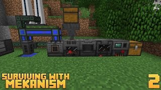 Surviving With Mekanism v9 :: Ep.2 - 3x Ore Processing Setup