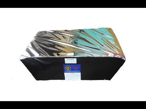 PFX186C5 60 SHOT GOLD COMET RAPID FIRE - DOMINATOR FIREWORKS PRO