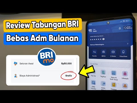 BRI Savings Without Monthly Deductions | Initial Deposit of 50 Thousand!