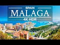 Malaga Spain By Drone In 4K HDR 60fps