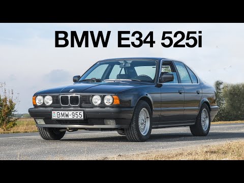 BMW E34 525i teszt - ez nem a lerúgott, értéktelen 5-ös!