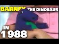 BARNEY The Dinosaur In 1988 Barney S First Home Videos