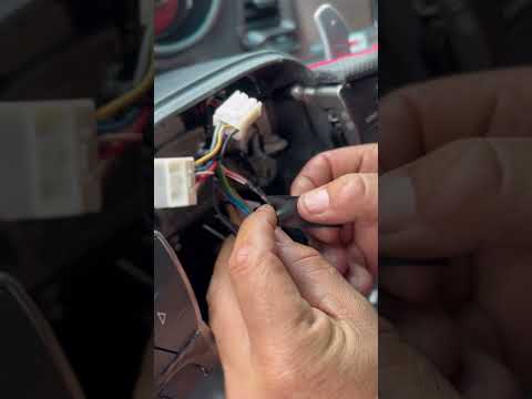 Installing a digital steering wheel on my hellcat challenger supercharged. #hellcatchallenger