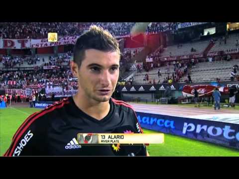 "Tenía ganas de hacer un gol". River 5 Quilmes 1. Fecha 1. Primera División 2016