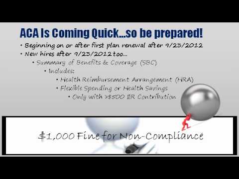 Summary of Benefits & Coverage (SBC) - What an employer needs to know