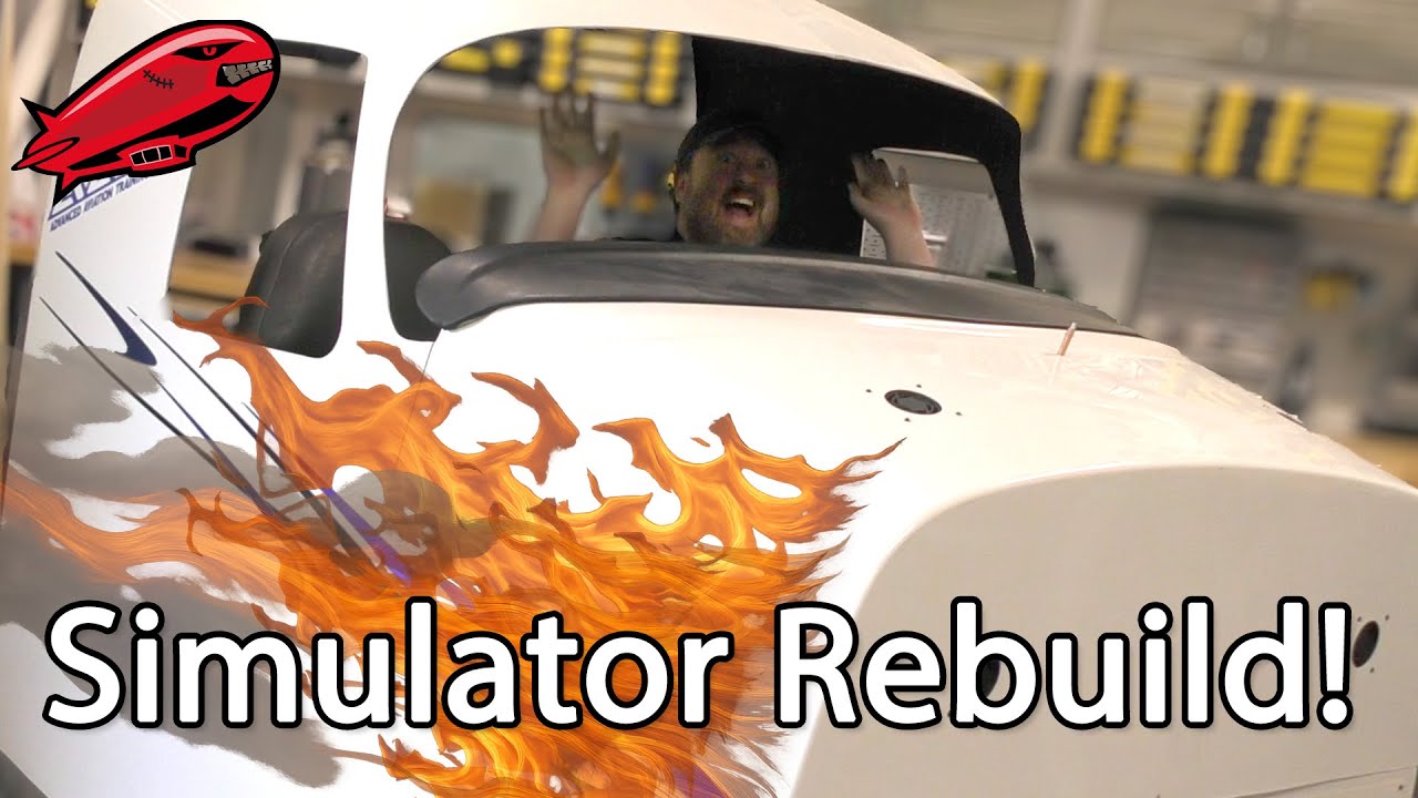 Found This DESTROYED Flight Simulator - Can We Bring It Back to Life? - YouTube
