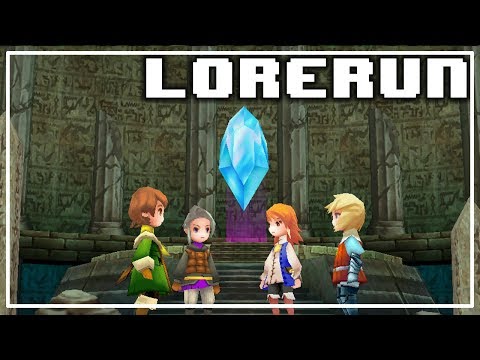 Final Fantasy Lorerun Proper Remake 05: Final Fantasy III, Part 1
