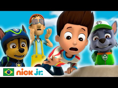 Capa de Patrulha Canina | Marshall vence a corrida! | Nick Jr. em Português