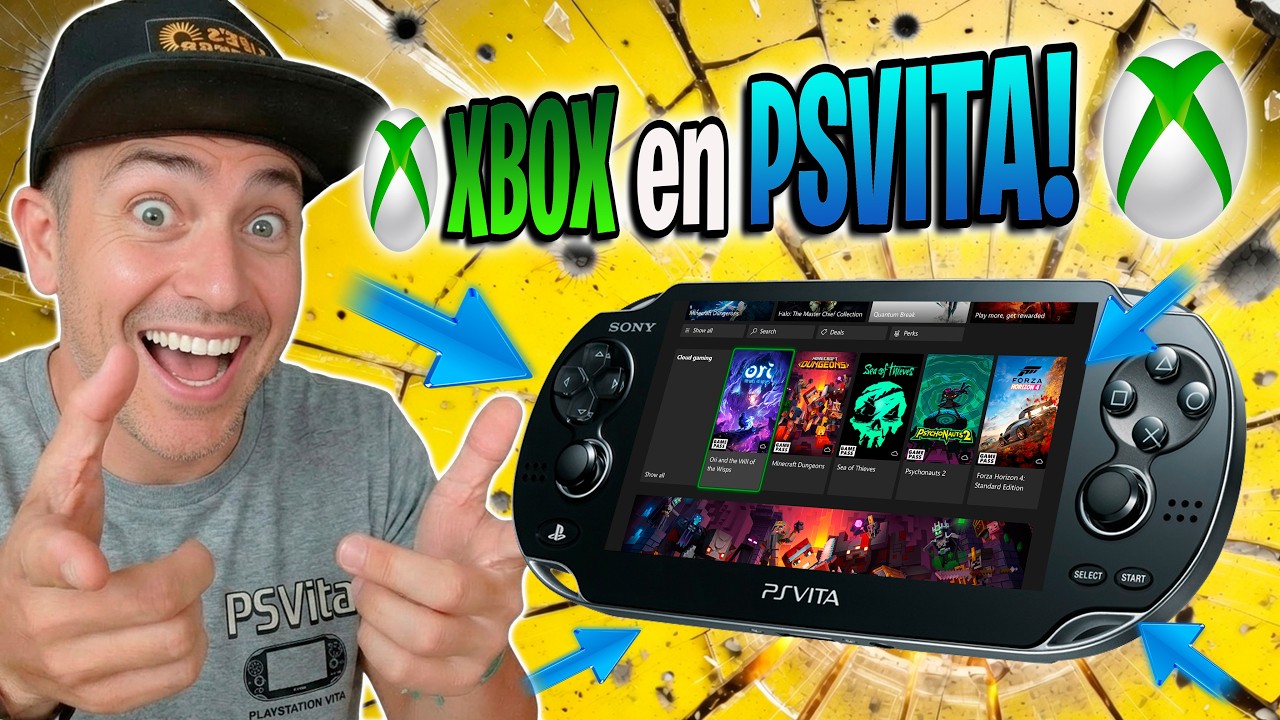¡INCREÍBLE! Jugar a juegos de Xbox en PSVITA ahora REALIDAD con Xbox Cloud Gaming y GreenVITA 2026