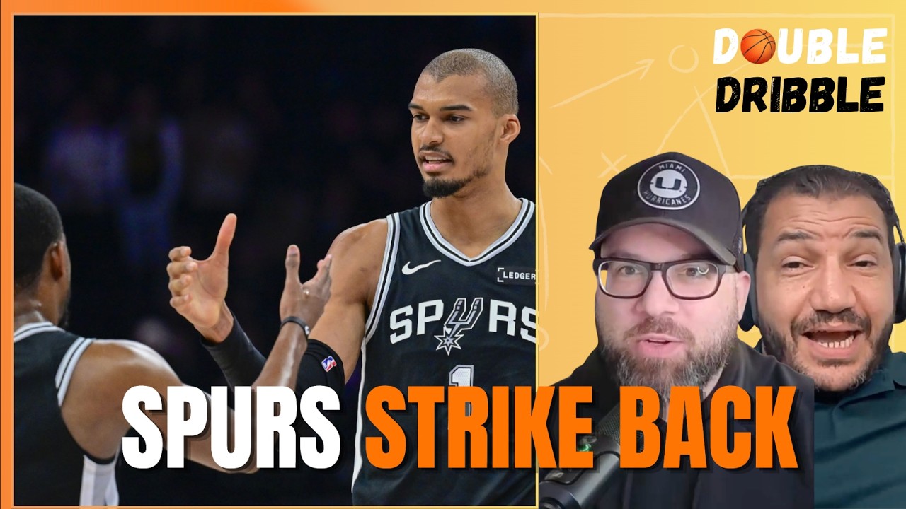 Spurs Strike Back, Ref Discourse, Game 4 Adjustments, and More | Double Dribble