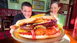 First time in AUSTRALIA!! 🇦🇺 Kangaroo + Huge BOGAN BURGER!! | What is Australian Food?? - YouTube