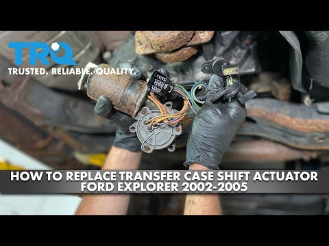 How to Replace Transfer Case Shift Actuator 2002-2005 Ford Explorer