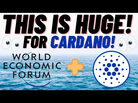 IMPORTANT: CARDANO ADA, THIS IS HUGE! WORLD ECONOMIC FORUM TALK CARDANO IN CRYPTO REPORT!(SERIOUSLY)