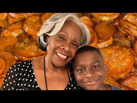 Making Candied Yams with Grandma