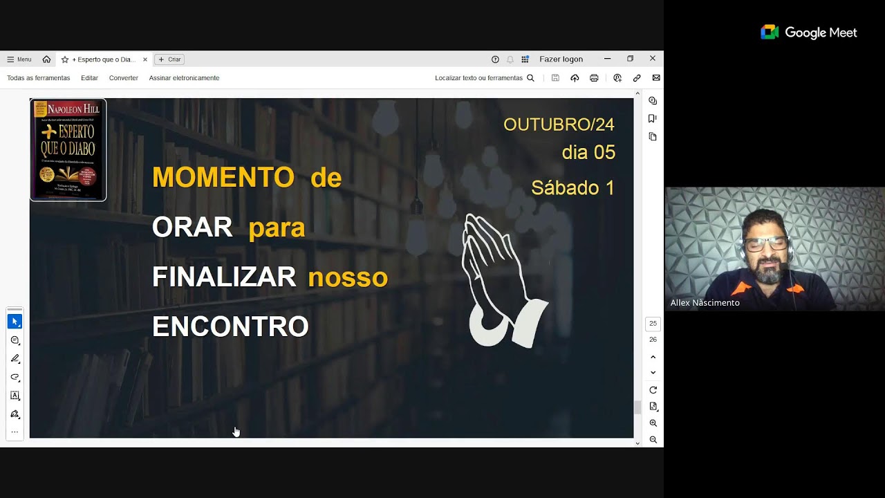 Clube do Livro: Mais Esperto que o Diabo_Dia1