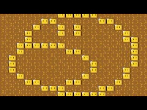 跳ねる!ハナチャンの森　-Wiggler Forest  by スペルマママンチョフ - SUPER MARIO MAKER - No Commentary 1AH