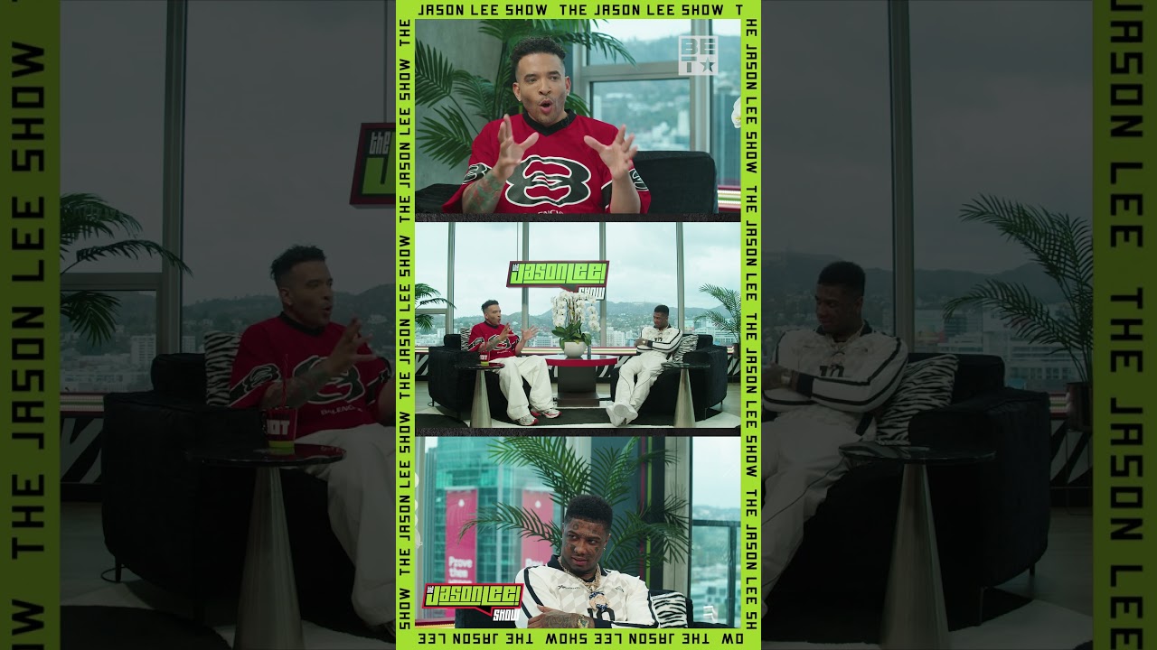 Blueface makes it clear what kind of timing he’s on while he’s still young 😳 #thejasonleeshow
