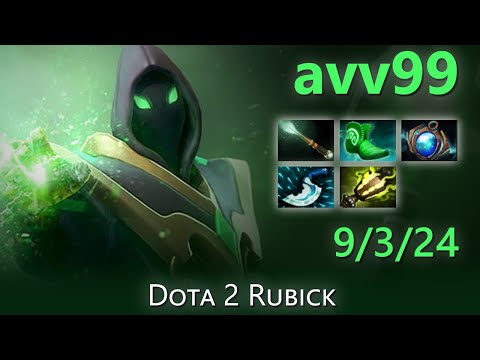 [Top 26 OpenDota Rubick] "avv99" 9/3/24 | Dota 2 Rubick highlights
