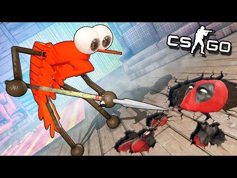 КАК ТЫ ТУДА ЗАЛЕЗ? НАШЛИ САМУЮ ЧИТЕРСКУЮ НЫЧКУ! КРЕВЕТКА VS ДЕДПУЛ - МАНЬЯК CS:GO
