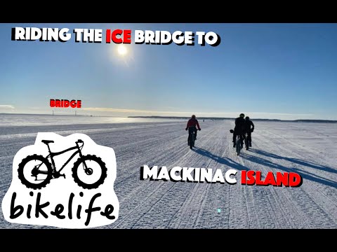 Crossing the Ice Bridge to Machinac Island - Tour of...