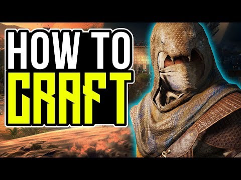 Assassin's Creed Origins CRAFTING and UPGRADING - How to Craft Weapons Armor, Increase Health Damage