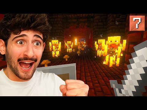 I conquered a nether fortress... (Minecraft Day 7)