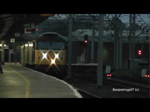 57004 + 57003 + 37259 + 37612 6C46 Sellafield- Kingmoor at Carlisle 12/06/2012
