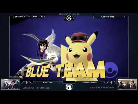 COTU XI - K9/Xzax Vs. SoL | JacobT/Kiraflax SSB4 Losers Side - Smash Wii U