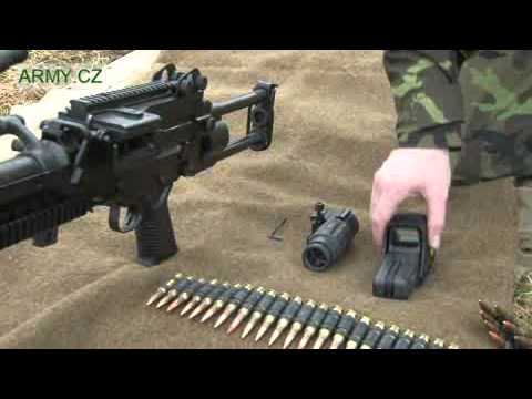 Vojenští policisté stříleli z kulometu MINIMI