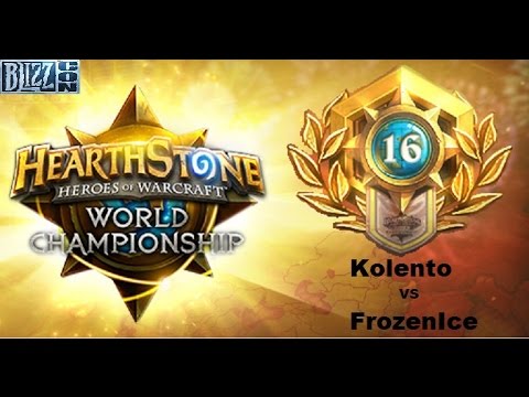 HearthStone 2014 Blizzcon World Championship FR | Kolento VS FrozenIce | Match #8