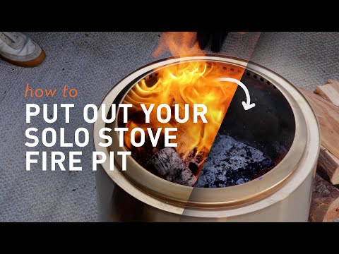 ANSWERED: How do I put the fire out in my Solo Stove fire pit?