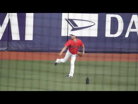 経営学科 大谷翔平のレーザービームスロー！2023年3月7日侍ジャパン対オリックス