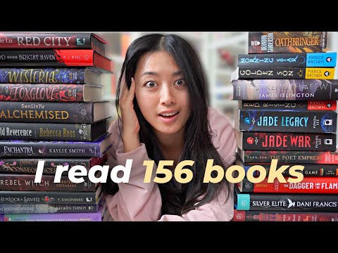 ranking EVERY BOOK I read in 2025 (156 BOOKS!) 📚⭐️