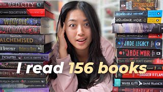 ranking EVERY BOOK I read in 2025 (156 BOOKS!) 📚⭐️