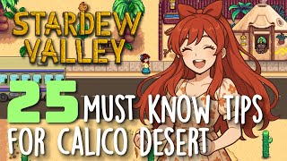 Unlocking the Desert & 25 Must-Know Tips Before Visiting in Stardew Valley - Complete Guide 🌵