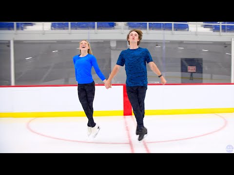 "Riverdance", Eva Pate & Logan Bye - Senior Free Dance 2022-2023