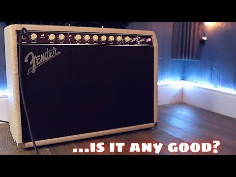 Fender Super-Sonic 22 2-Channel 22-Watt 1x12" Blonde image 2