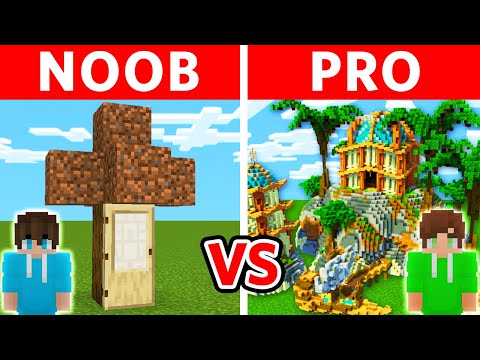 Insane Minecraft Giant Tree House Build Challenge