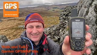 How to use a Garmin GPSMAP 65s - Walk and Talk