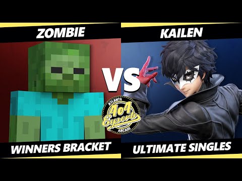 4o4 Smash Night 63 - ZOMBIE (Steve) Vs. Kailen (Joker) SSBU Ultimate Tournament